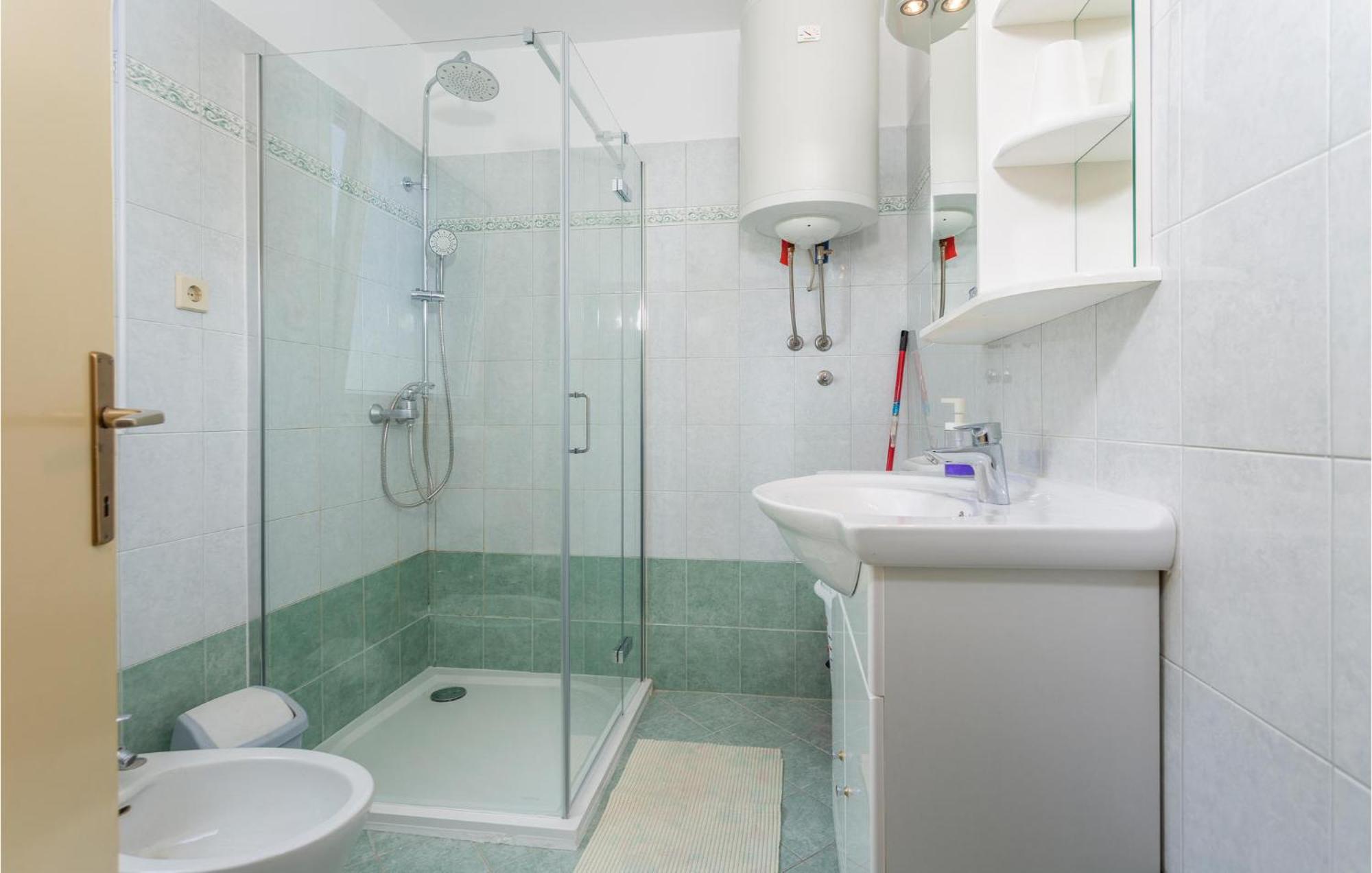 Lovely Apartment In Krk With Kitchen Brzac Exteriör bild